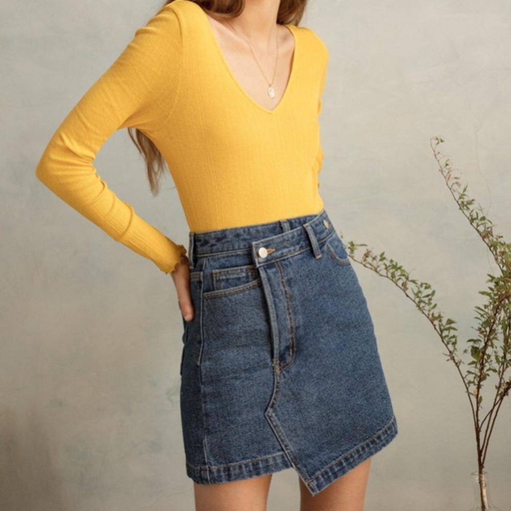 Pixie Market Denim skirt - NWOT